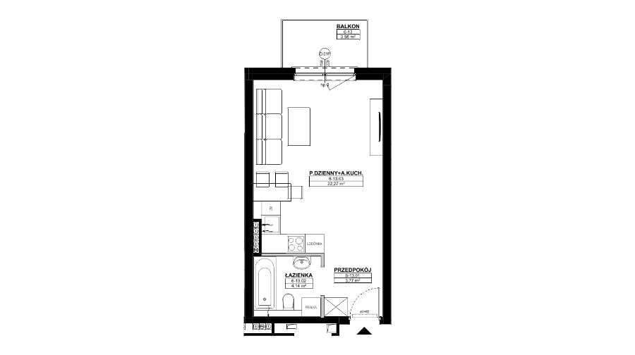 Mieszkanie nr 6A-13